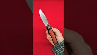 Flipper with Red Ivory (IKBS) - N690 Stainless Steel by Francois Massyn