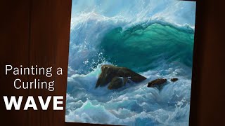 Learning How to Paint an Ocean Wave | Oil Painting