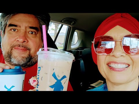 ASMR 🥤☕ Trying #DutchBros Coffee w/Roger