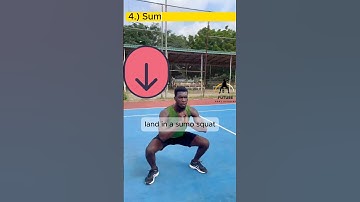 In-and-Out Squat Jumps in 5 Simple Steps! 💪 | #jump #fitness #shorts