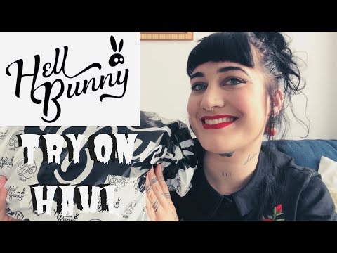 HELL BUNNY UNBOXING TRY ON HAUL | PIN UP RETRO CLOTHING