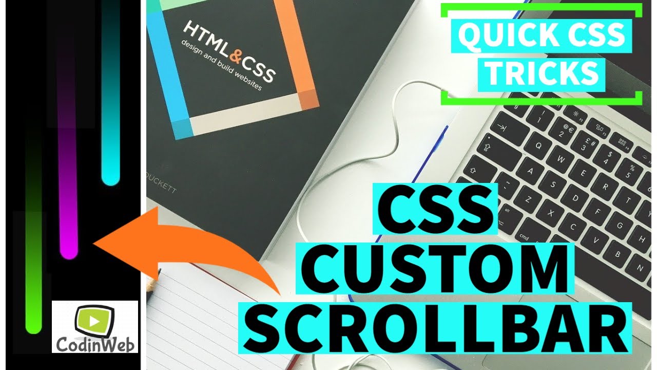 Create a Custom Scrollbar in CSS  Customize Scrollbar  CSS Tutorial