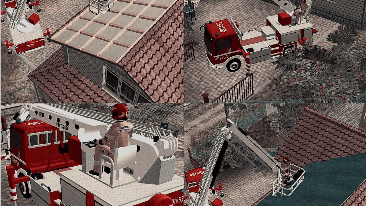 Emergency4 Łańcut v2/ Pożar i zerwany dach