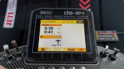 Jeti - variable speed timer