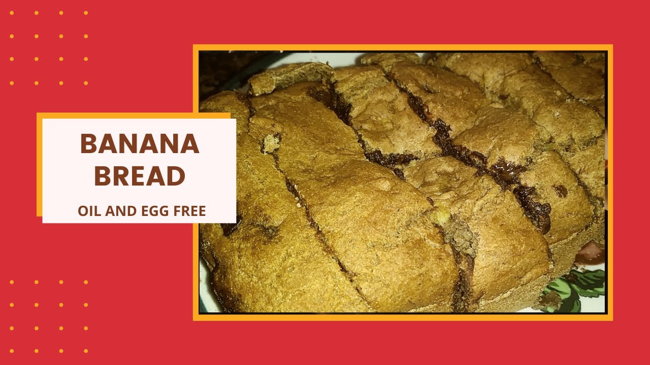 PLANT BASED BANANA BREAD (oil and egg free) YouTube