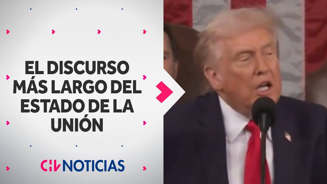 Trump rompió record con el discurso más largo del Estado de la Unión: Estos fueron sus mensajes