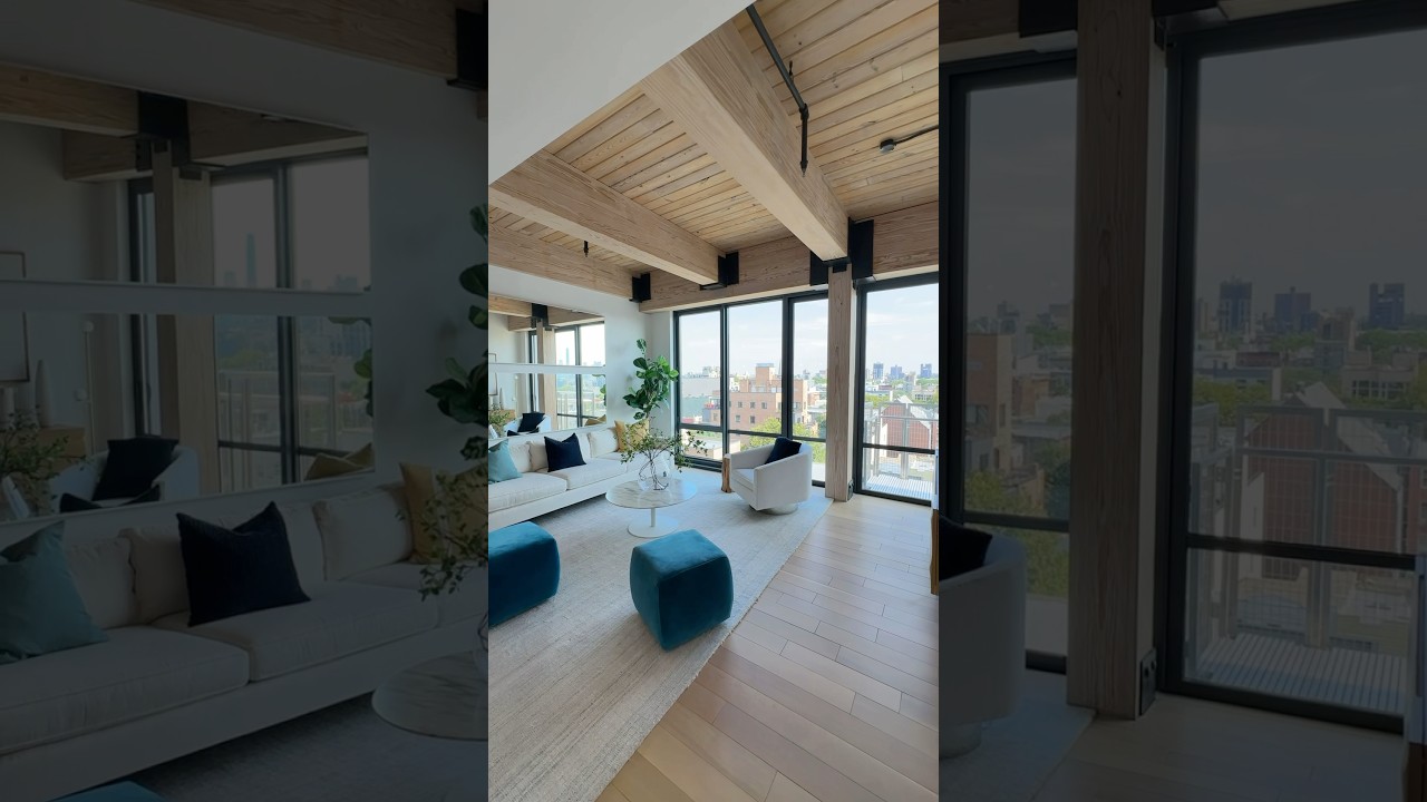 Floor to ceiling windows always gets the job done!