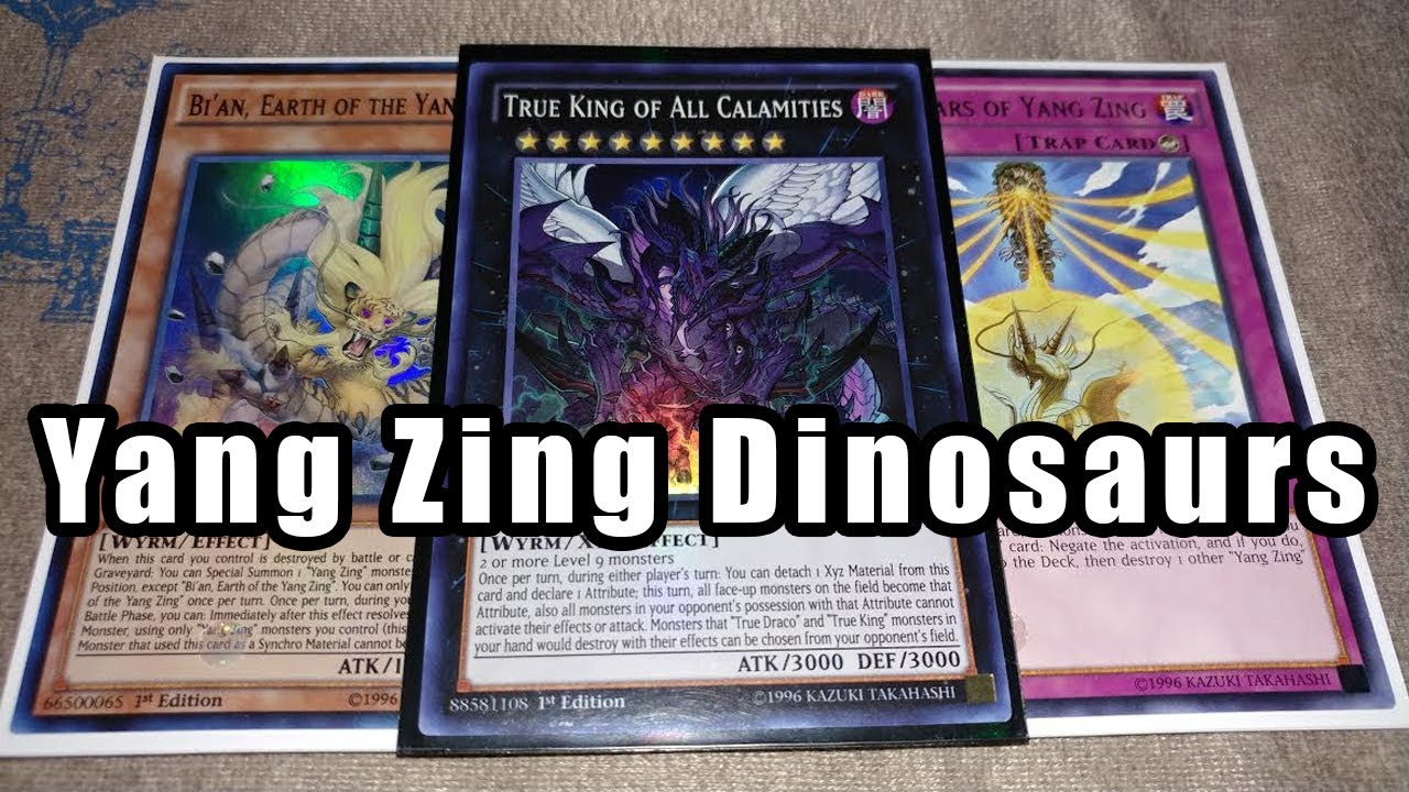 Yang Zing Dinosaurs Yu-Gi-Oh! Deck Profile June 2017