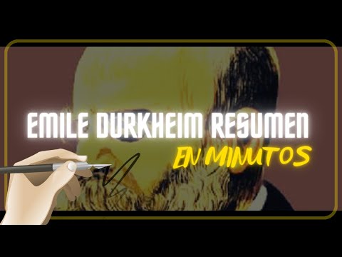 Video: ¿Cuándo escribió Durkheim?