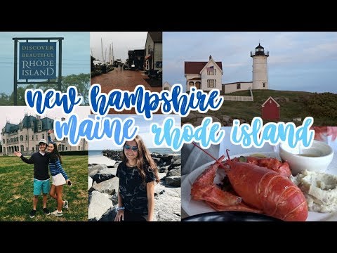 RHODE ISLAND, MAINE, + NEW HAMPSHIRE TRAVEL VLOG!