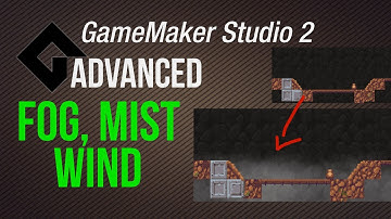 🔴Fog, mist or wind with particles [Game Maker Studio 2 | Advanced]