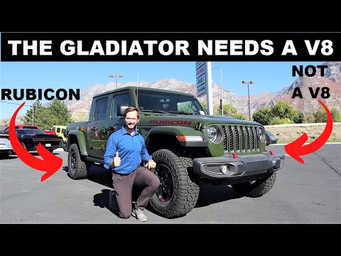 2023 Jeep Gladiator Rubicon: The Gladiator NEEDS A V8!