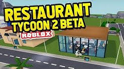 We Open A Restaurant Roblox Restaurant Tycoon 2 Beta Access - 