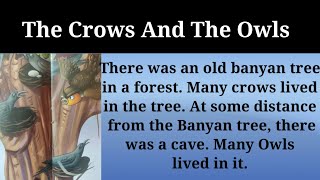 The Crows And The Owls l English Story
