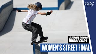 Japan on TOP 🇯🇵 | Women's Street Final Highlights | WST Dubai 2024