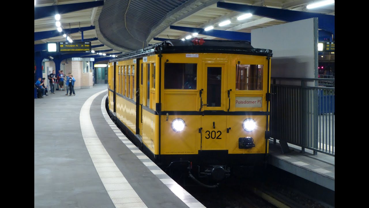 Historische UBahn Baureihe AI (UBahn Berlin) YouTube