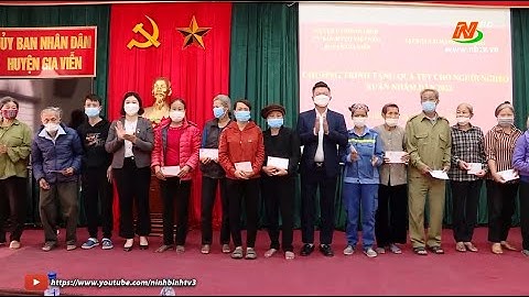 Gia Viễn chăm lo tết cho những người có hoàn cảnh khó khăn