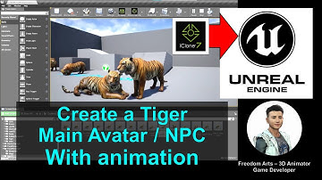 Create a tiger avatar for Unreal Engine with animation - iClone + Unreal Engine Tutorial
