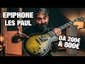 PROVO LE LES PAUL EPIPHONE DALLA MENO CARA ALLA PIÙ COSTOSA | StrumentiMusicali.net