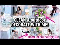 CLEAN DECORATE SHOP with ME! CLEANING MOTIVATION + HOME GOODS DECOR SHOPPING! | Alexandra Beuter