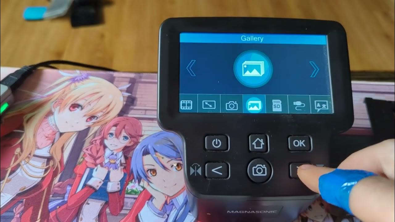 How to scan slides using Magnasonic AllinOne 24MP Film Scanner with