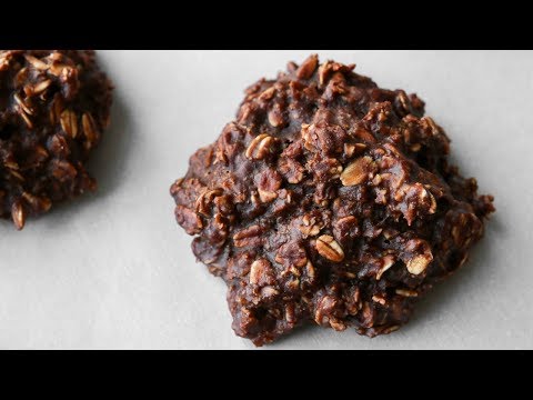 Oatmeal Cookies Recipe - CHOCOLATE & PEANUT BUTTER - Easy Healthy Breakfast Ideas
