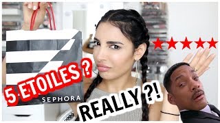 LES SOIDISANT MEILLEURS PRODUITS CHEZ SEPHORA : JE TESTE