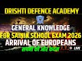 🔥Sainik School GK: Last 30 Days Preparation Strategy | Live Crash Course 📝⚡