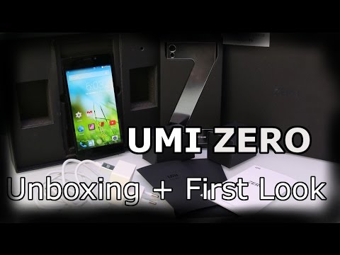 UMI Zero - Unboxing and First Look - High Quality and Performance Flagship 2014 [HD]