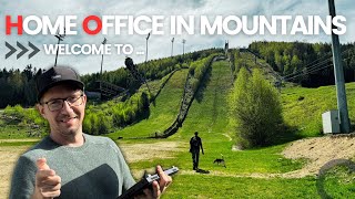Home Office in Mountains | How to Enjoy life | Work life Balance