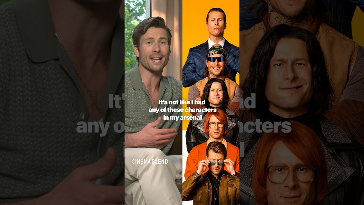 Glen Powell Made Up Most of His 'Hit Man' Characters Two Weeks Before Shooting