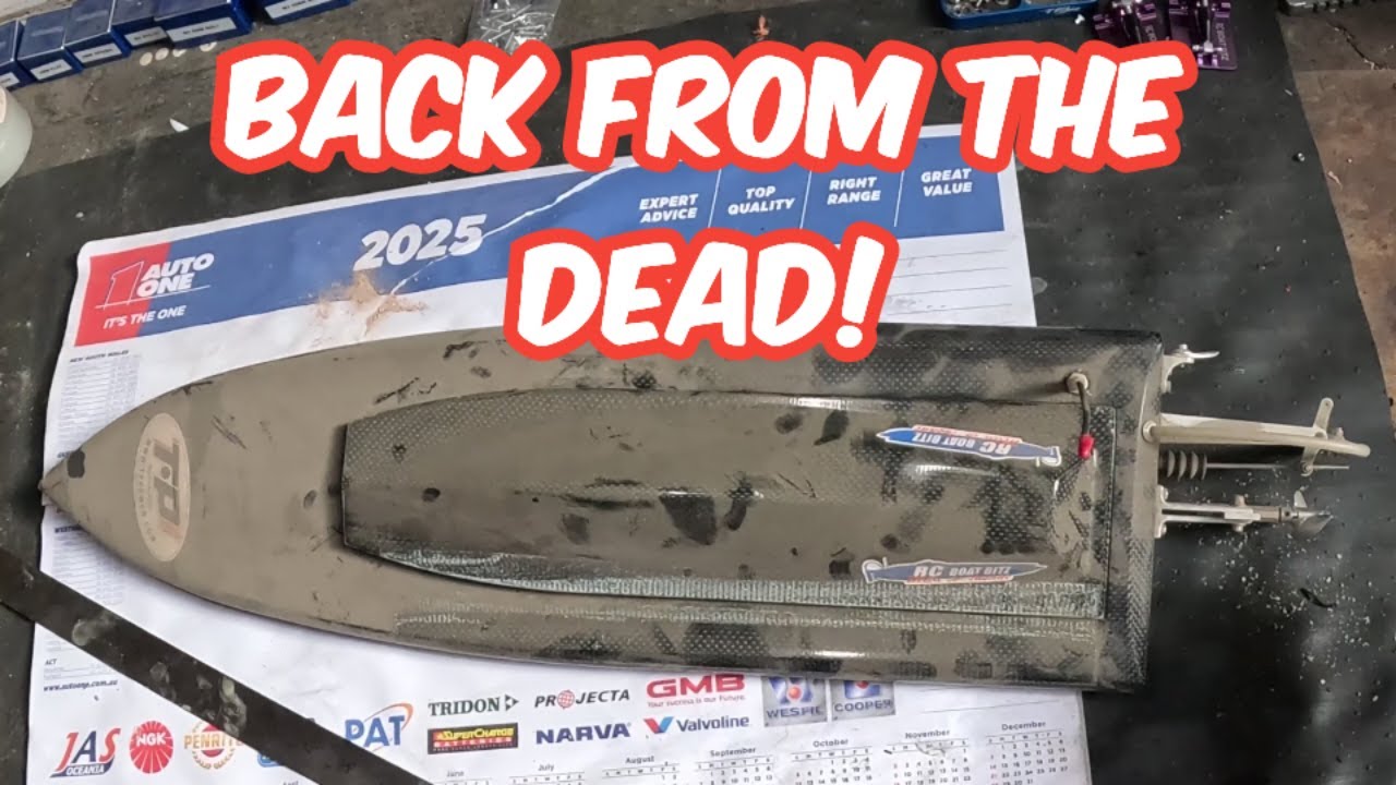 Restoration of an old RC Boat