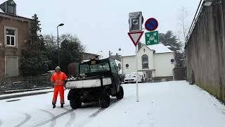 Walking in snow|| winters in Luxembourg 4k