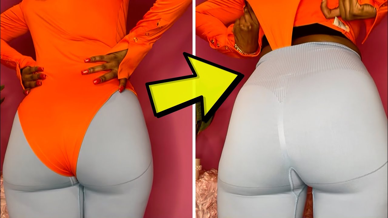 Try On Haul 2023  Tiny See Through Leggings Transparent Thong ! 