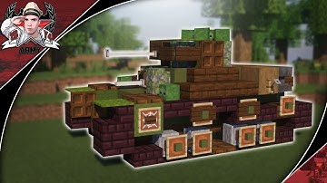Minecraft: WW2 Type 95 "Ha-Gō " | Light Tank Tutorial