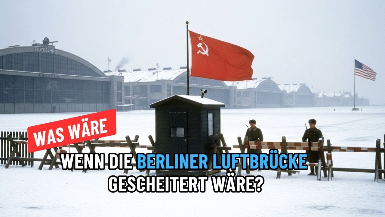 Was wäre, wenn die Berliner Luftbrücke gescheitert wäre?