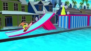 Flip Surfing Racing Flippy Diving Race Games screenshot 3