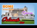 ROME PIAZZA VENEZIA STAIR CLIMB &amp; ROOF VIEW OF ROME  | STREET FOOD GRICIA