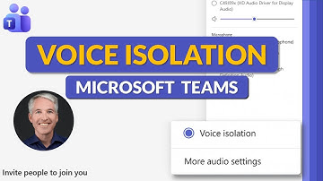 How to use Voice Isolation in Microsoft Teams Meetings and Calls