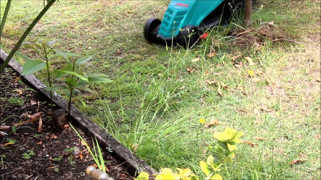 Bosch Rotak 32 Electric Lawnmower Review Youtube