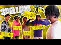 SPELLING BEE CHALLENGE! FT AYO AND TEO, HIIIKEY, & KLICK