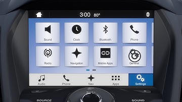 01 SYNC 3 Overview  Customizable Settings | SYNC 3 How Tos | Ford