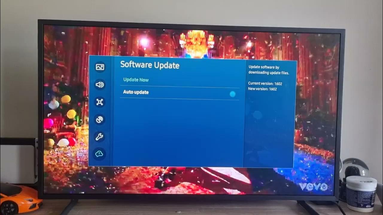 How to check for any new updates on a samsung frame TV YouTube