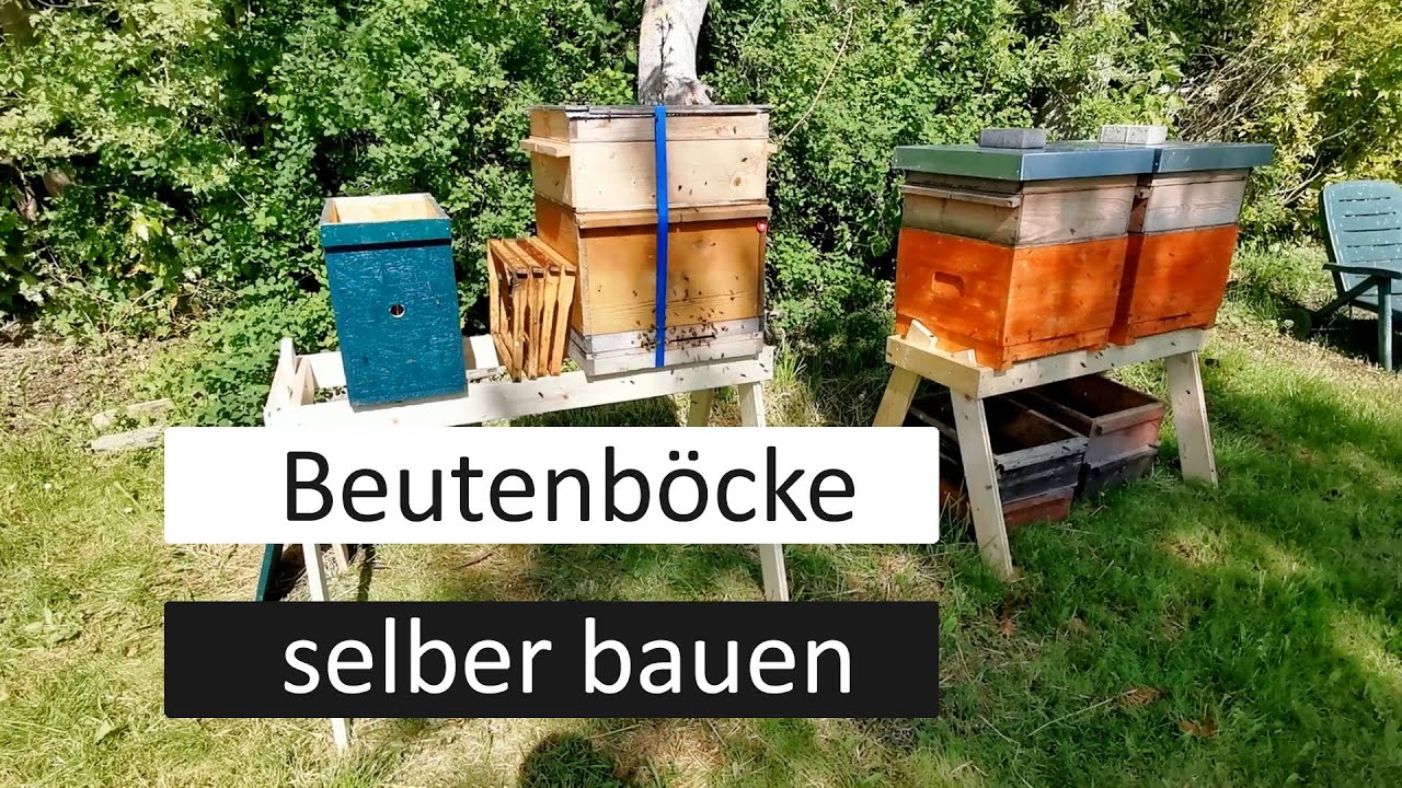 🍯 Einfache (Wander-) Beutenböcke selber bauen | Honigwerft