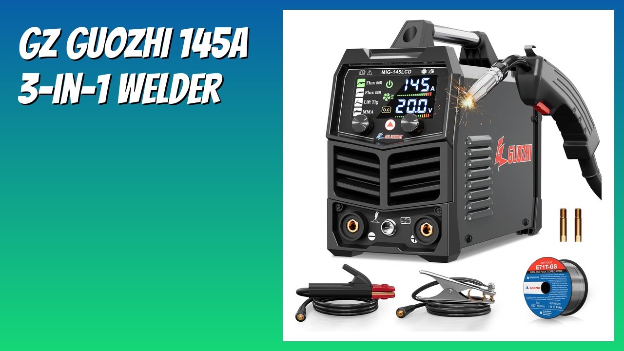 REVIEW (2026): GZ GUOZHI 145A 3-in-1 Welder. Features - YouTube