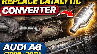How to Replace Catalytic Converter on Audi A6 (2005–2011)