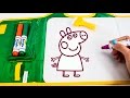 Peppa Pig Crayola Minikids Crayola Doodle Magic Blackboard Watercolour Markers that Magically Erase