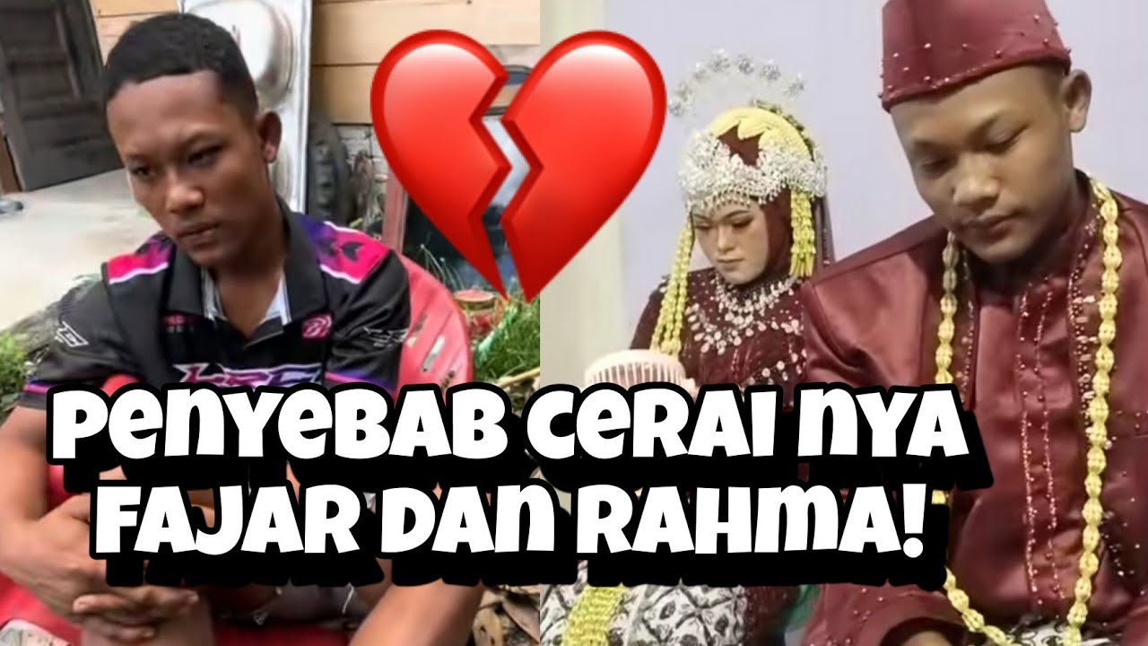 KLARIFIKASI PENYEBAB FAJAR DAN ISTRINYA CERAI! FAJAR RIAN ARIFIN PISAH SAMA ISTRINYA RAHMA VIRAL
