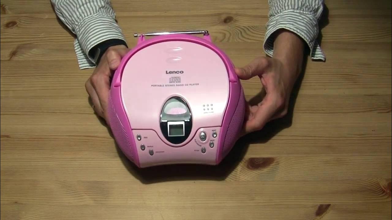 Kinder CD Player - Lenco SCD-24 - YouTube