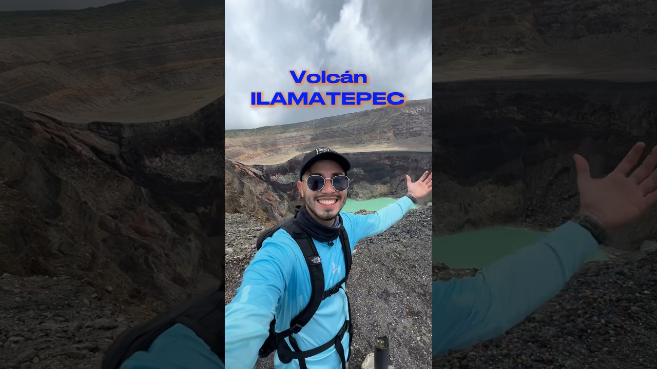 VOLCAN ILAMATEPEC 🇸🇻🌋 (Video completo en el canal) 
